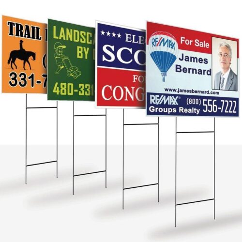 Coroplast Banner Signs