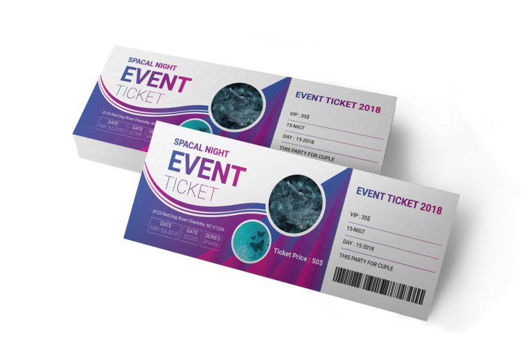 Custom Event Ticket Printing Services