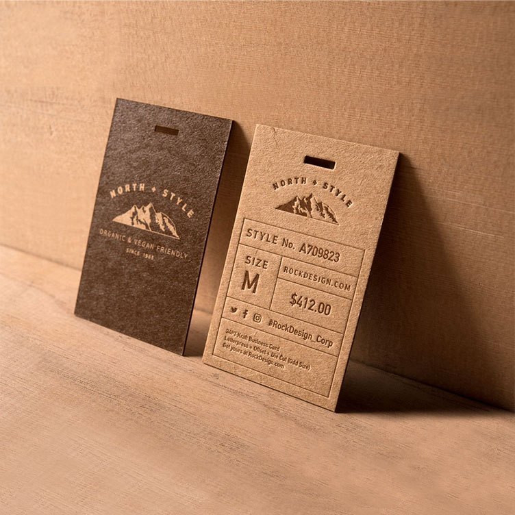 Brown Kraft Cards