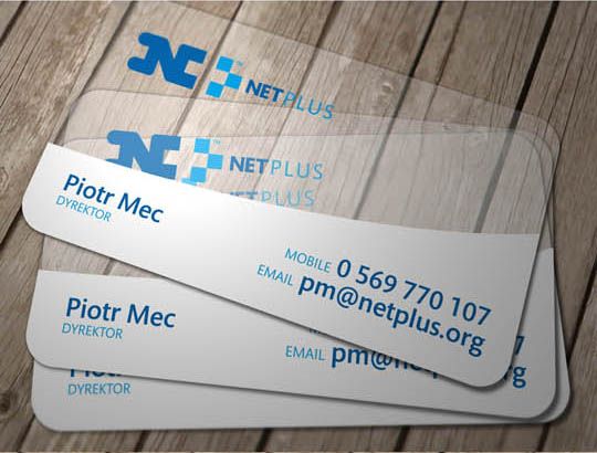 Waterproof Business Card