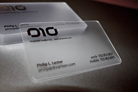 Waterproof Business Card