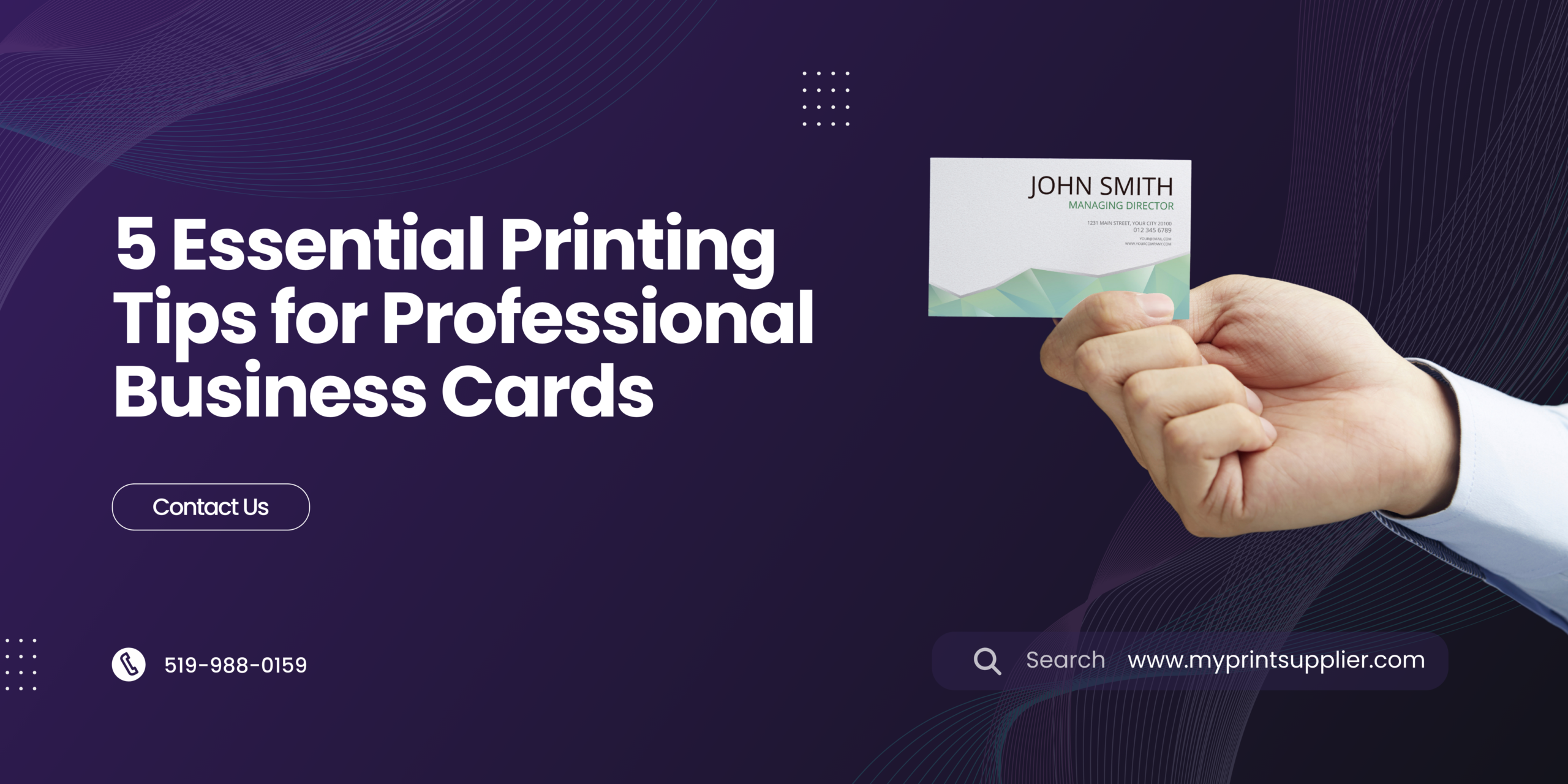 5 Essential Printing Tips for Professional Business Cards